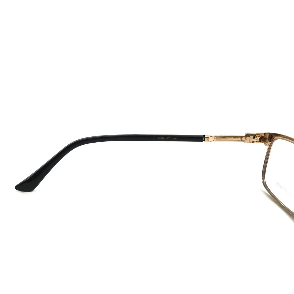 Jimmy Choo Eyeglasses Frames JC288 807 Matte Black Shiny Gold Crystals 54-16-140